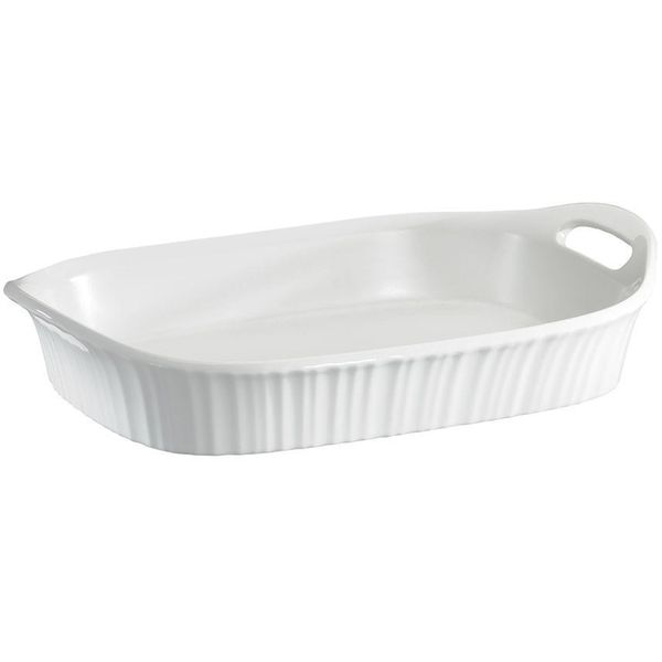 Corningware 2.85L, Rectangle French White Casserole