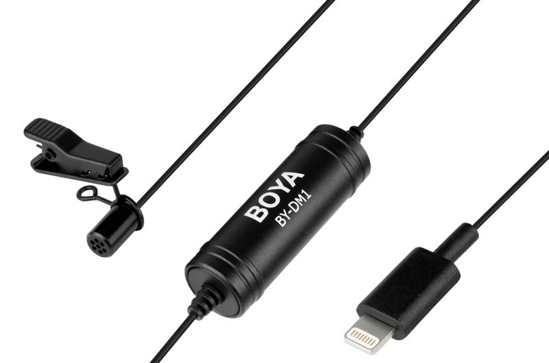 Boya BY-DM1 Digital Lavalier Microphone for Ios