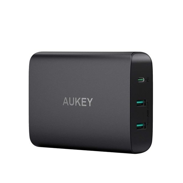 Aukey 60W Dual Port USB-C Charger with PD3.0