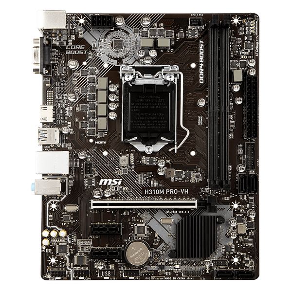 MSI H310M PRO-VH Socket 1151 Intel 8th Generation M-ATX Motherboard