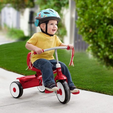 radio flyer folding red trike