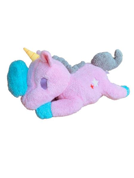 55cm Plush Teddy Unicorn Stuffed Animal Soft Toy - Pink Horse Doll