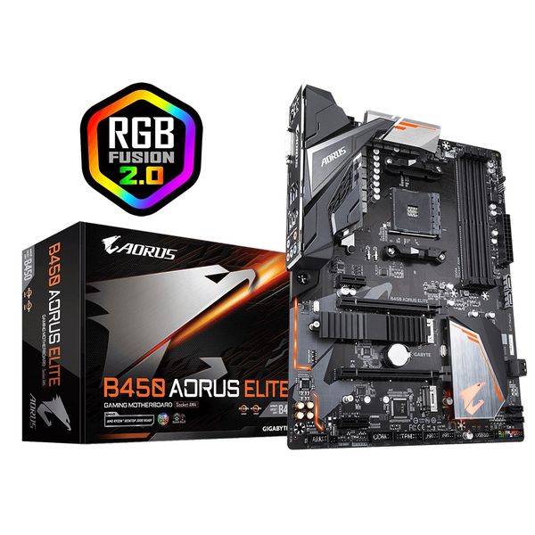 Gigabyte AMD B450 AORUS ELITE AM4 Motherboard