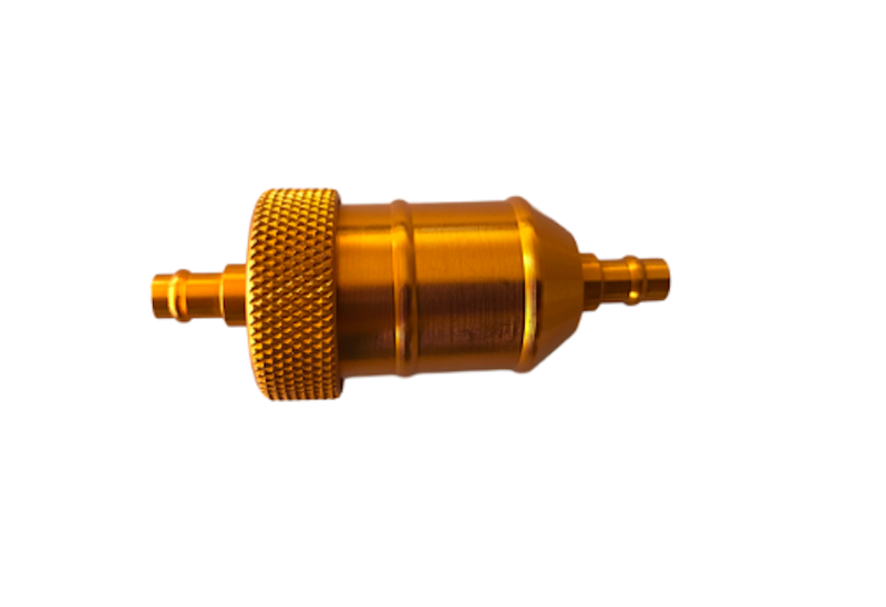 Line Fuel Filter - Gold image