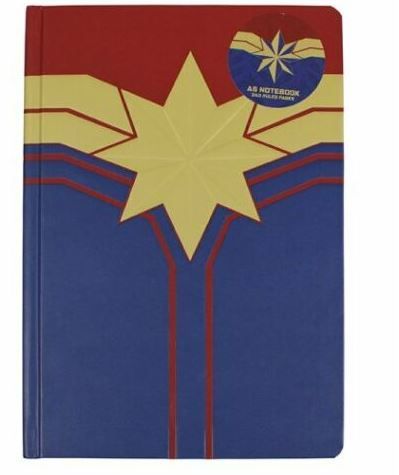 Marvel: Captain Marvel A5 Notebook (Parallel Import)