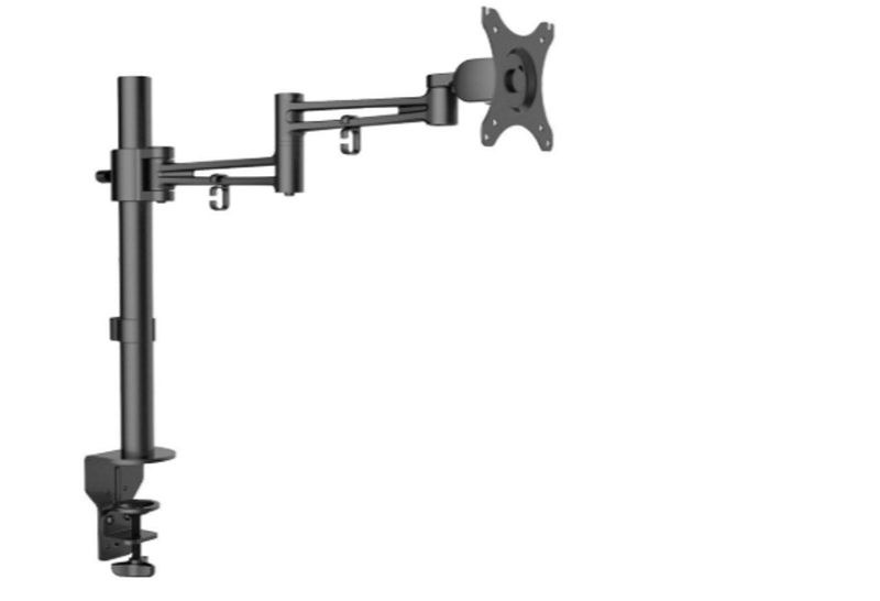 Mountright Tilt Swivel Monitor Arm Desktop Computer 26" Screen Mount Stand