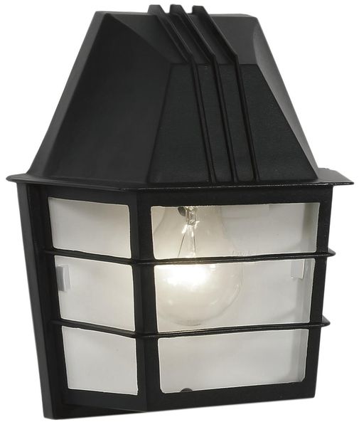 Bright Star Lighting - Die Cast Aluminium Wall Bracket with Clear Glass