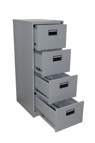 LINX Steel 4 Drawer Filing Cabinet