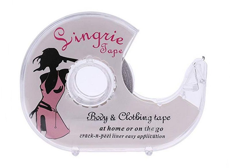 72pcs Double Sided Tape, Self Adhesive Fashion Body Tape Safe Sticky Clear  Bra Tape For Clothing Butt Pads Body