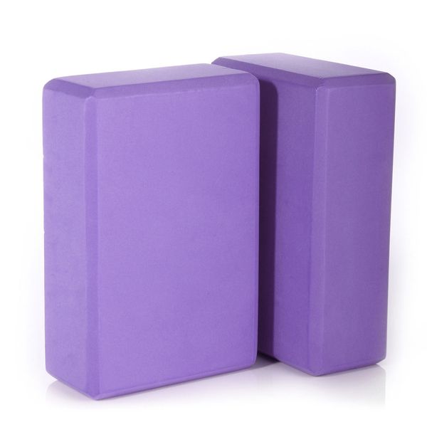 Justsports Foam Yoga Blocks - Set of 2