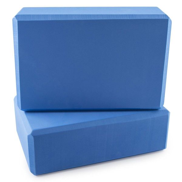 Foam Yoga Blocks Gym Body Shaping Non Slip - Set of 2
