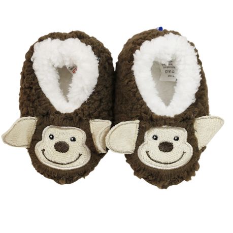 Snoozies Baby Monkey Sherpa Aninal Size 