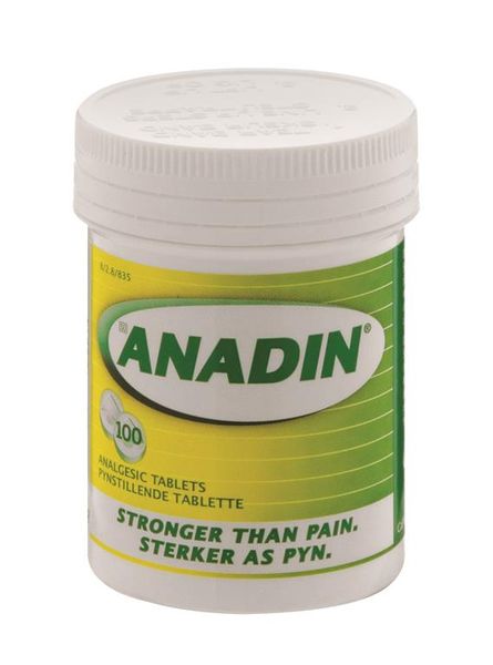 Anadin Regular 100's