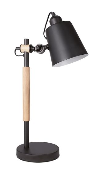 adjustable black desk lamp