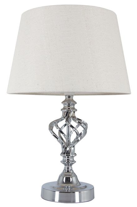 silver grey table lamps