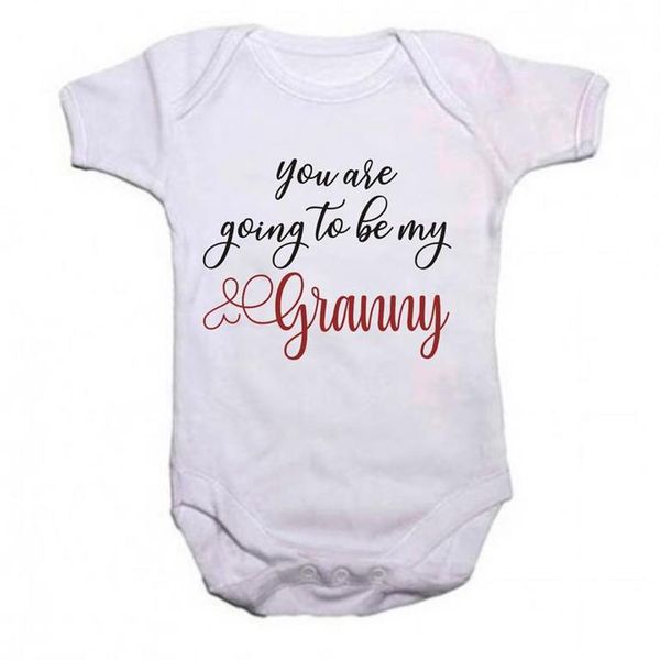 Qtees Africa Your'e going to be my Granny baby grow