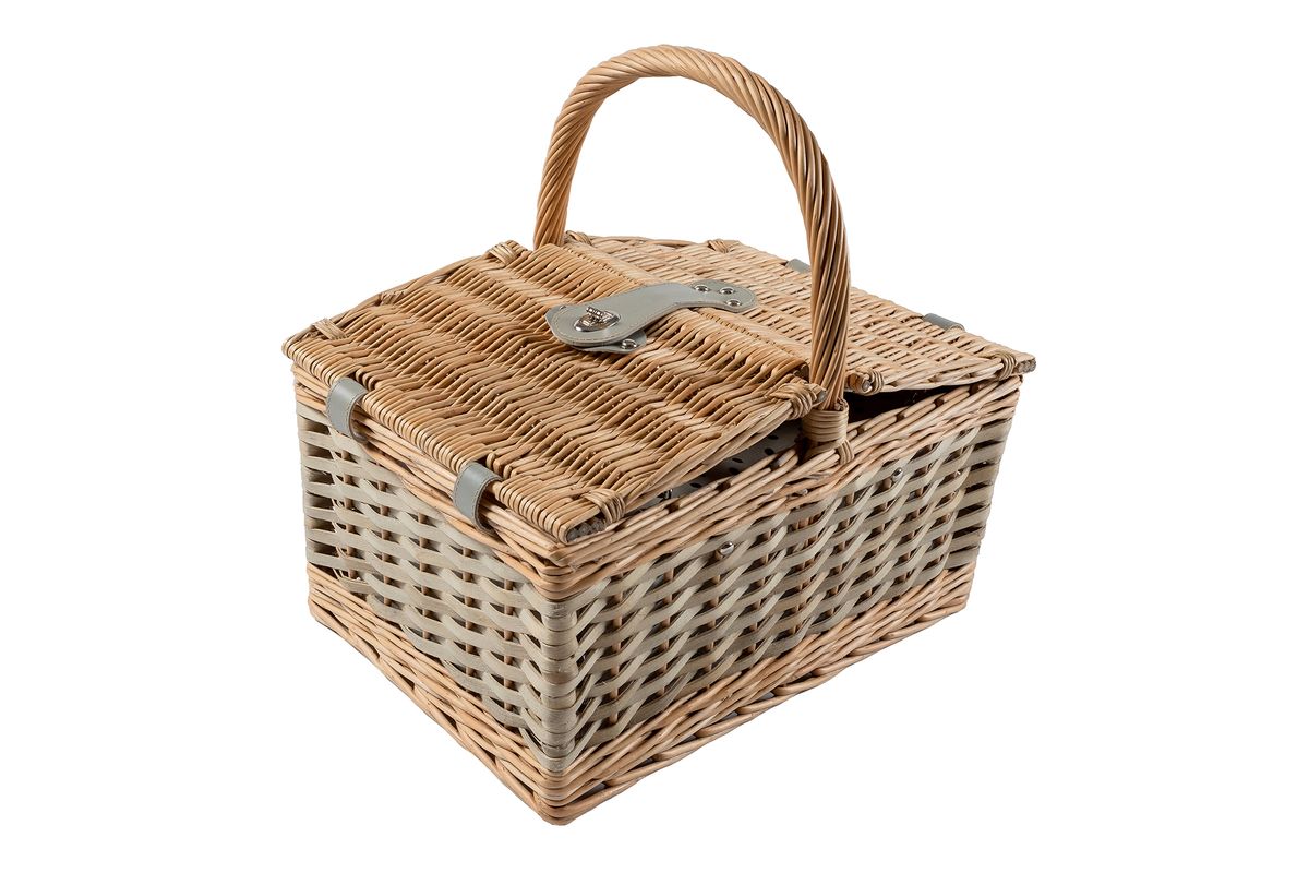 Yuppie Gift Baskets Polka Picnic Basket 4 Person Shop Today. Get