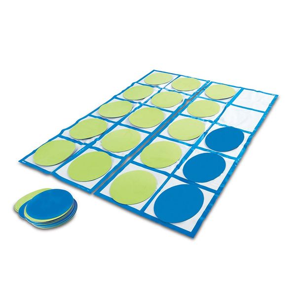 Learning Resources Ten-Frame Floor Mat Activity Set