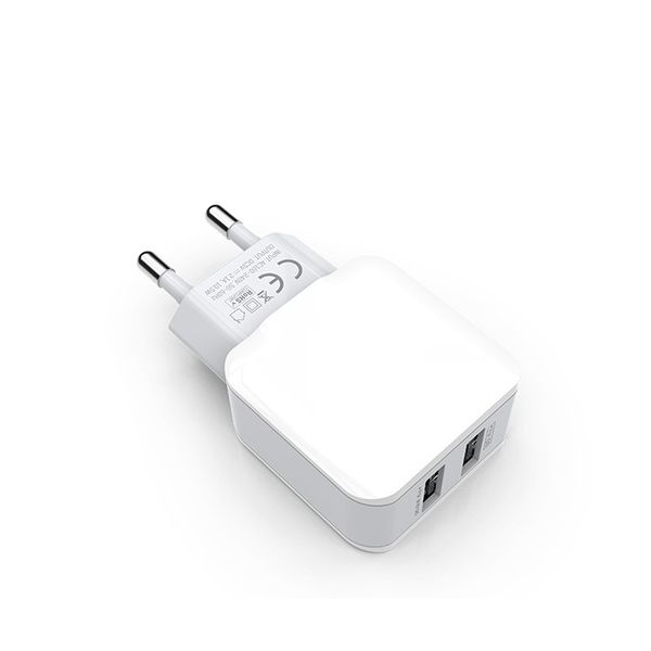 Universal Dual USB Travel and Home, Output 5V, 2.4A Fast charge
