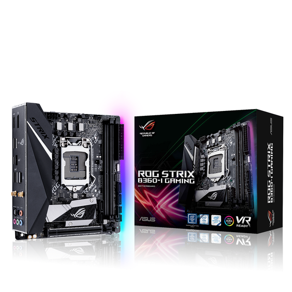 ASUS ROG STRIX B360-I GAMING Intel B360 mini-ITX Gaming Motherboard
