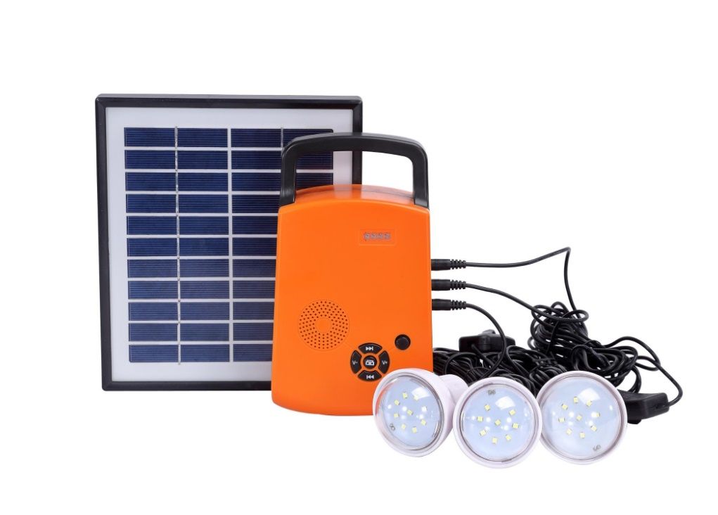 Home Solar LED Lighting System with Radio | Buy Online in South Africa