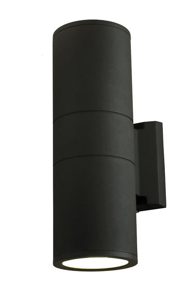 Bright Star Lighting - Die Cast Aluminium Wall Bracket With Up And Down Facing Glass Cover