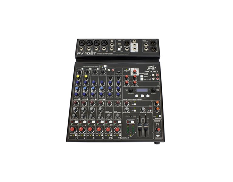 Peavey PV-10BT Bluetooth Mixer W/USB-MP3