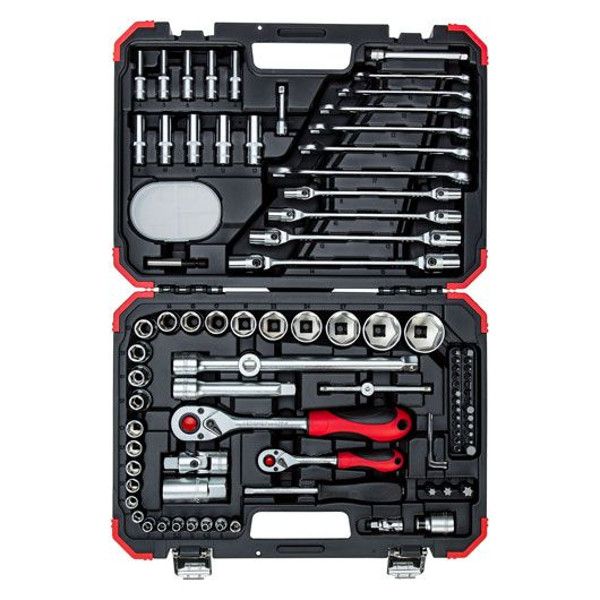 Gedore - Socket Set - Socket Sets - Pipe Fittings - Red - 92 Piece