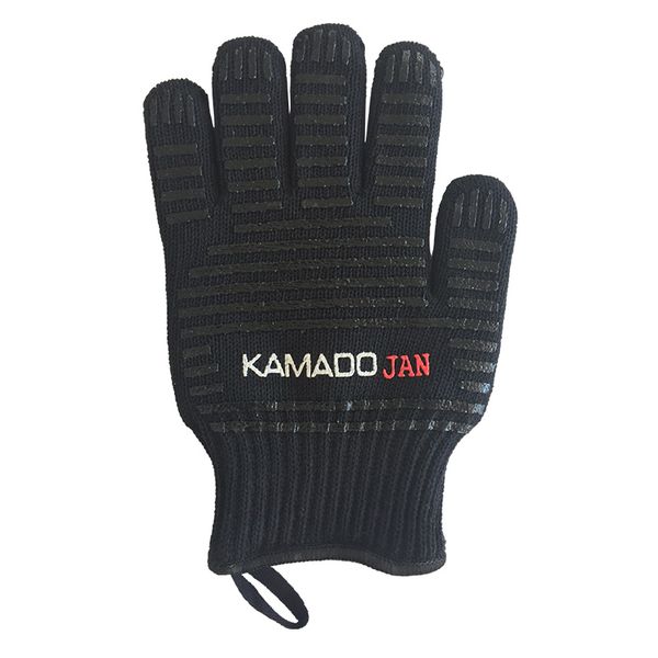 KAMADO JAN Heat Resistant Braai / BBQ Glove - Black