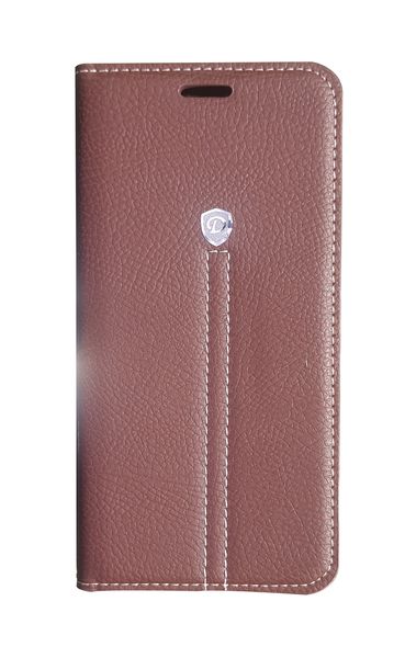 Sparkle Book Style Faux Leather Flip Case for Huawei Mate 20 - Brown