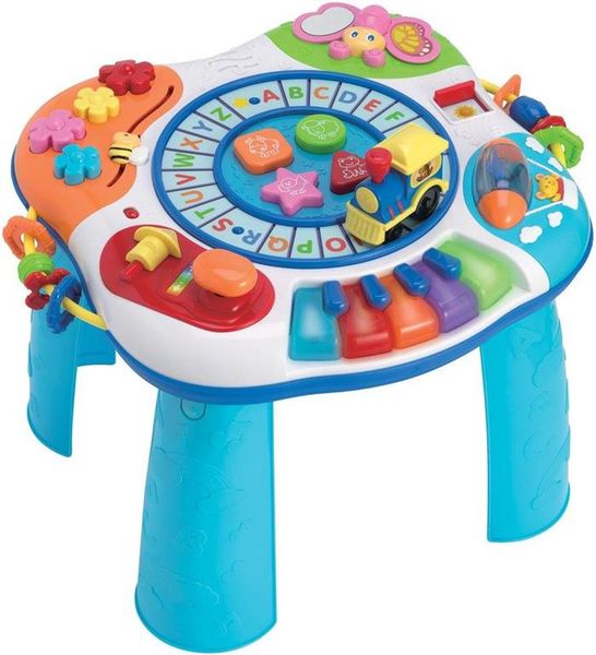 Simple Alphabet Table with Learning Piano Toy