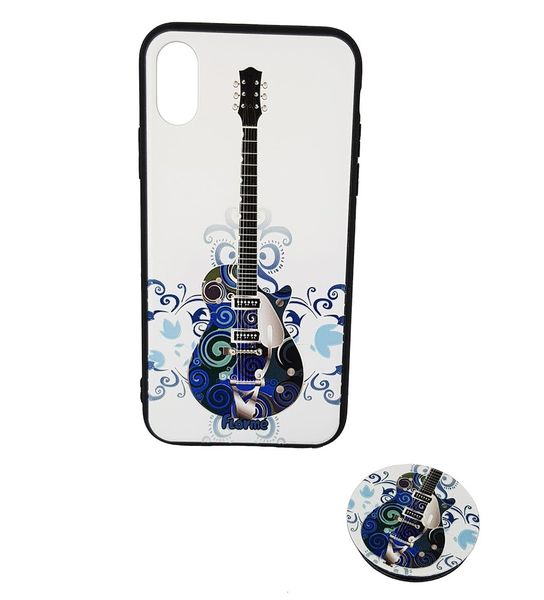 Compatible Cover for iPhone X/ XS - Guitar