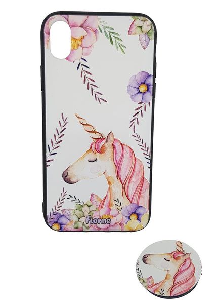 Compatible Cover for iPhone XR - Unicorn