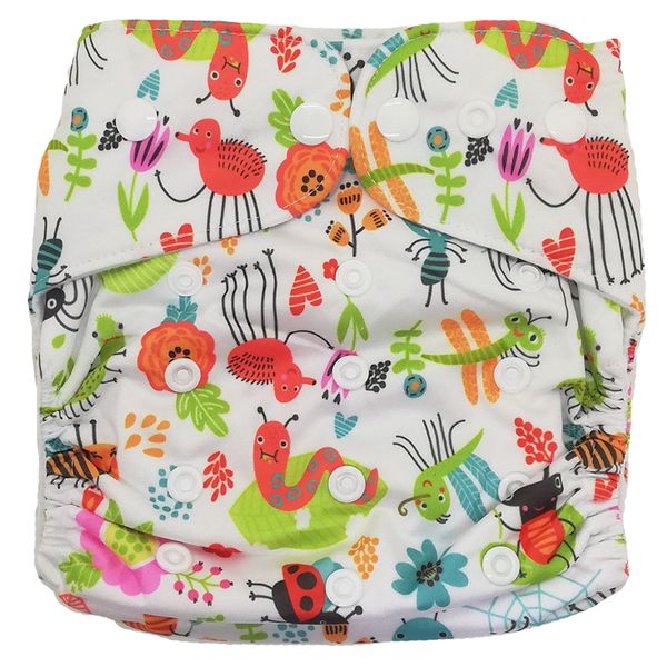 Cloth Nappy (All-In-One) - Bugs