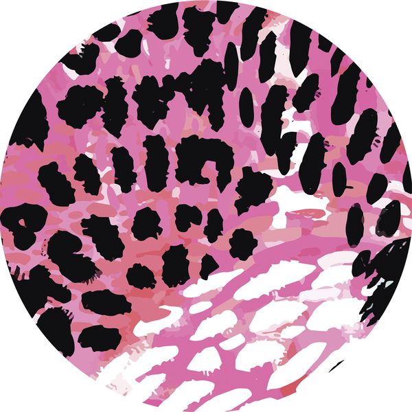 Waltex Kiddies Round Funky Giraffe Rug