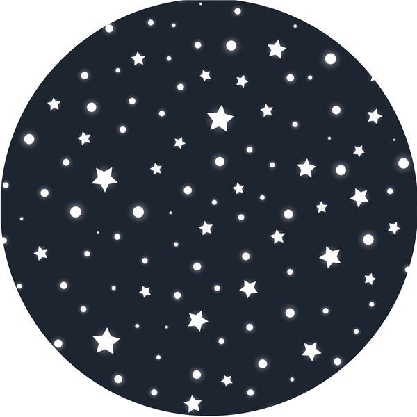 Waltex Kiddies Starry Night Round Rug