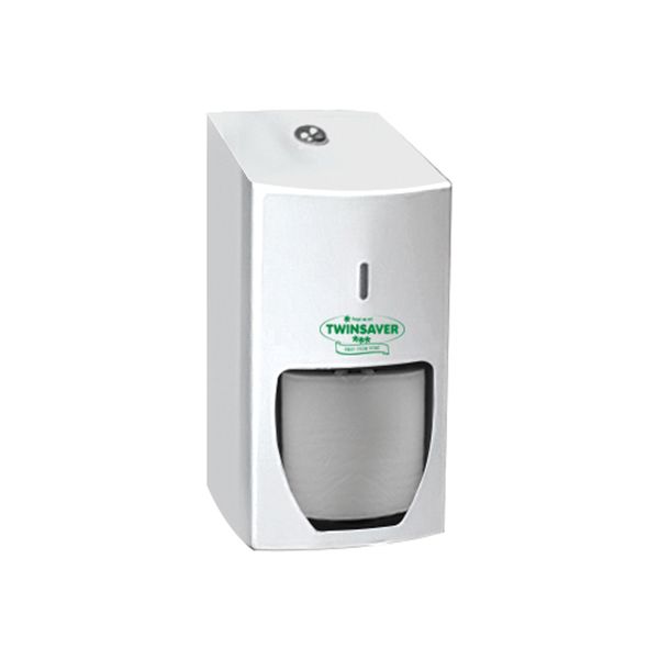 Twinsaver Toilet Roll Holder Coated White 2 Rolls