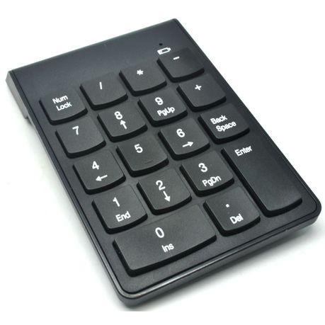 number keys of keyboard