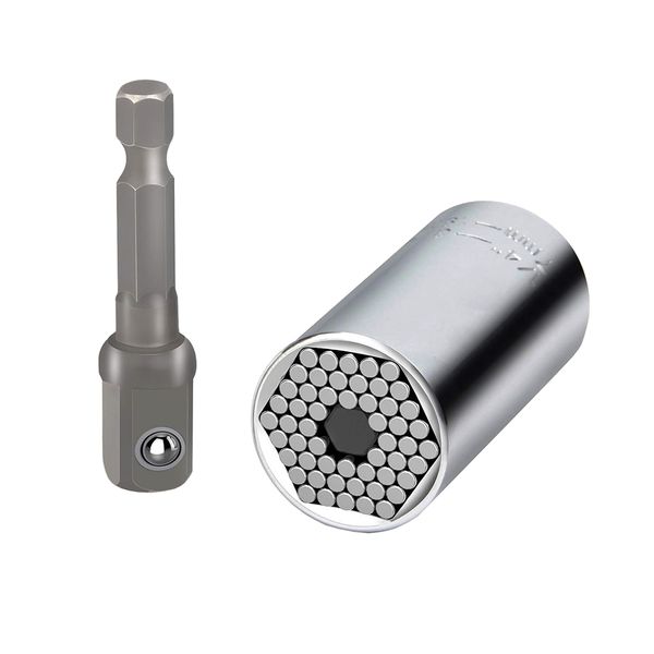 7-19mm Multi-Function Ratchet Wrench Power Drill Adapter