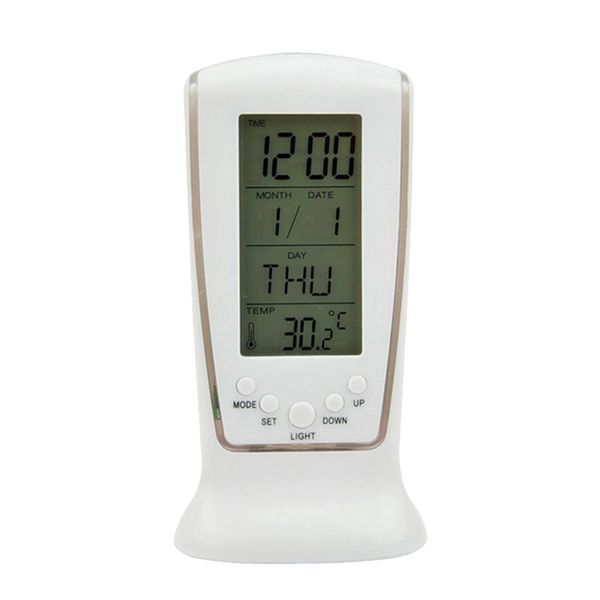 LED Digital Alarm Clock with Blue Backlight