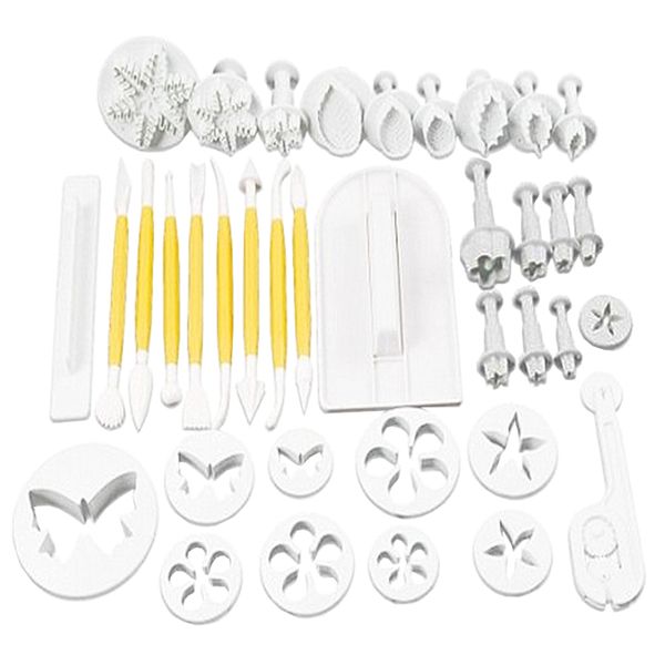 12 Sets / 37 Piece Cake Decoration Tool Kit