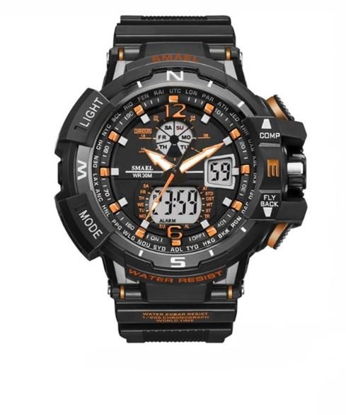 Black/Orange image