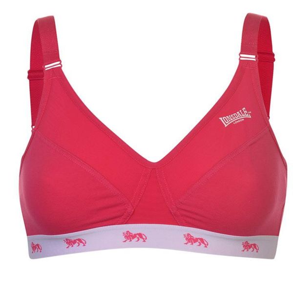 Lonsdale Ladies Sports Bra - Bright Rose (Parallel Import)