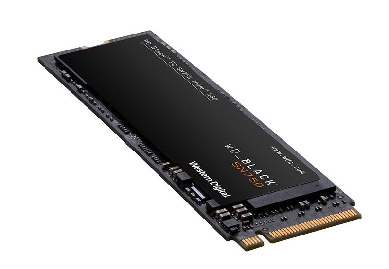 WD Black SN750 250GB NVMe M.2 2280 SSD