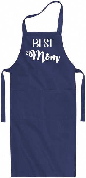 Qtees Africa Best Mom white apron 1