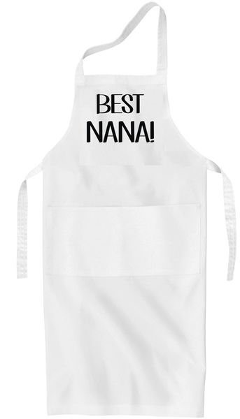 Qtees Africa Best Nana White Apron image