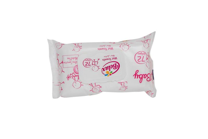 Belux Baby Wipes Pink Combo - 12 Packs
