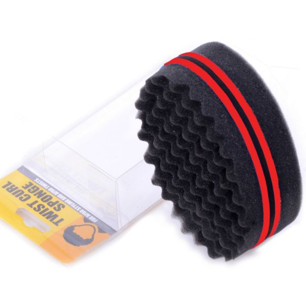 Niche Oval Twist Curl Hair Sponge - Red
