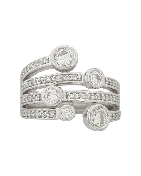 CD Designer Jewelry 1.175ct Cubic Zirconia Wrap Style Ring