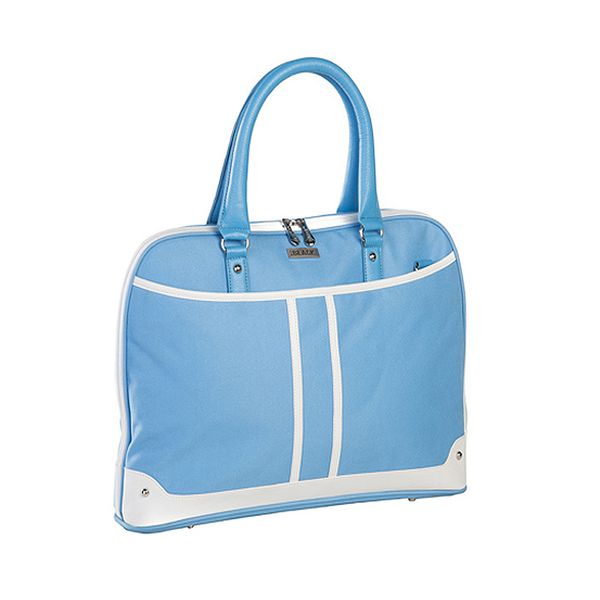 Black 15.6" Ladies Casual Shoulder Sling Laptop Bag - Blue